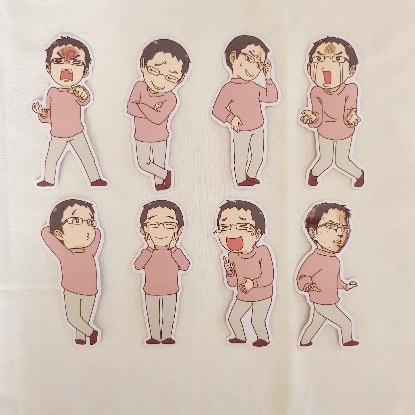 Pack de 16 stickers
