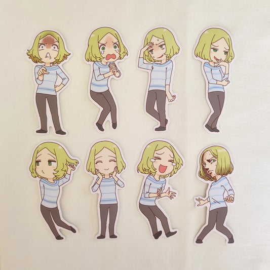 Pack de 16 stickers